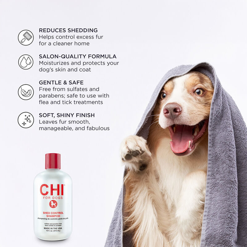 CHI For Dogs Shed Control Shampoo, , large image number null